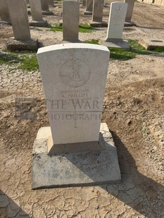 BAGHDAD (NORTH GATE) WAR CEMETERY - PHILLIPS, A